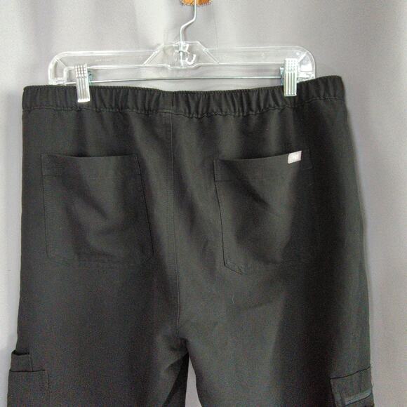 Figs Technical Collection Scrub Pants Mens L Short‎ Black Straight - Picture 7 of 10